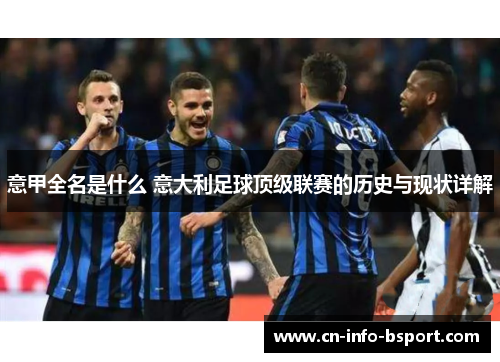 意甲全名是什么 意大利足球顶级联赛的历史与现状详解