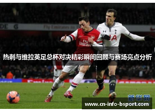 热刺与维拉英足总杯对决精彩瞬间回顾与赛场亮点分析