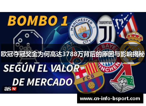 欧冠夺冠奖金为何高达3788万背后的原因与影响揭秘