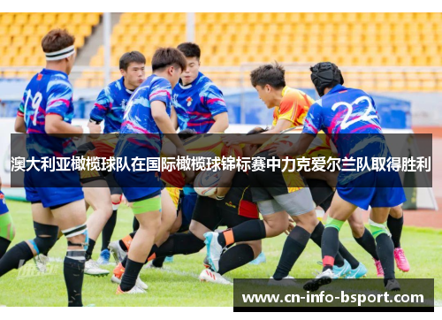 澳大利亚橄榄球队在国际橄榄球锦标赛中力克爱尔兰队取得胜利